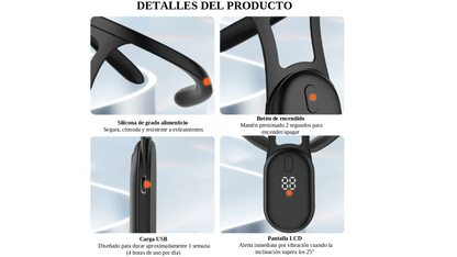 CorrectorBack® – Corrector de postura inteligente